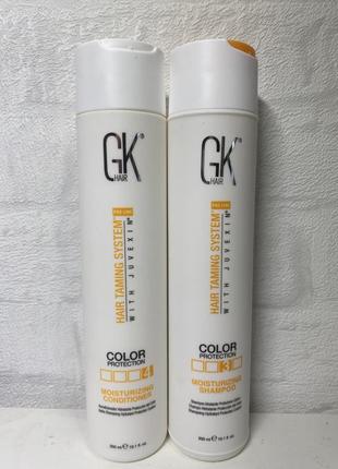 Gk global keratin набір шампунь і кондиціонер1 фото