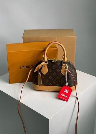 Сумка луи виттон louis vuitton alma monogram canvas