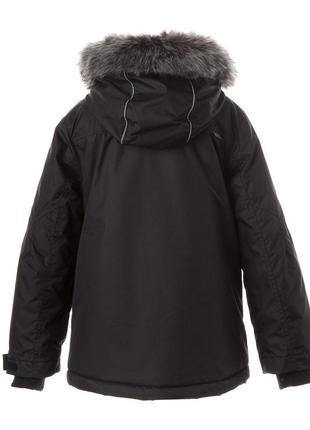 Куртка зимняя для мальчиков мебранная huppa marten 2 черный 18110230-000092 фото