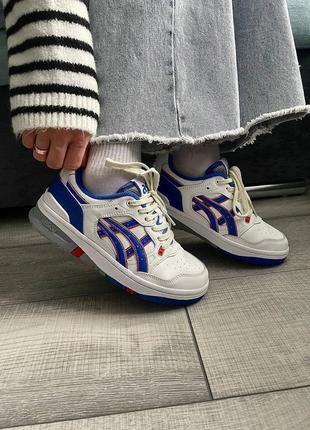 Женские кожаные кроссовки на весну в стиле asics ex89 🆕 демисезонные кроссовки асикс