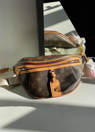 Сумка бананка луи виттон louis vuitton high rise monogram bumbag9 фото