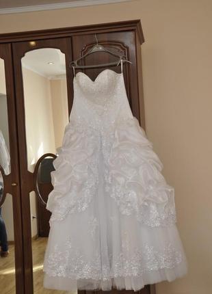 Весільна сукня шикарної якості7 фото