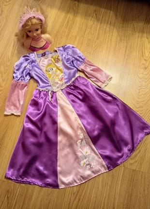 Карнавальний костюм принцеса рапунцель дісней ельза золушка