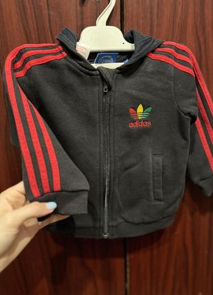 Теплая кофта adidas