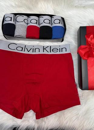 Чоловічі труси боксери шорти 5 штук calvin klein