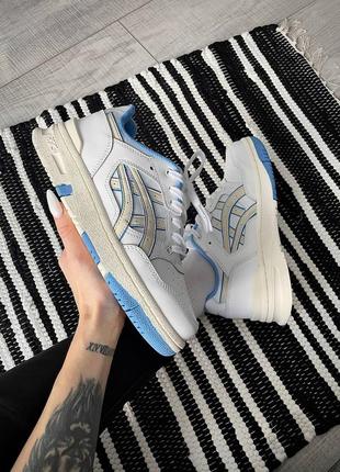 Женские кожаные кроссовки на весну в стиле asics ex89 🆕 демисезонные кроссовки асикс