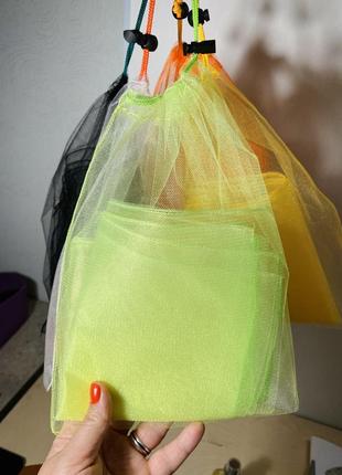 Экомешочки экомешок торба торбинка фруктовка сетка экосумка сумка для овощей эко торба5 фото