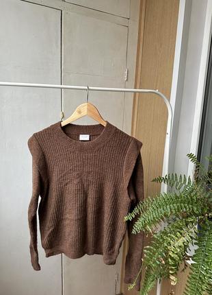 Тоненький светр із рукавами стійка