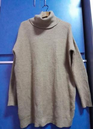 Oversize, теплый свитер,туника, c&amp;a1 фото
