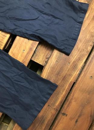 Женские укороченные повседневные штаны (брюки) maine (майн мрр идеал оригинал синие)3 фото