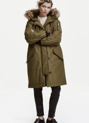 Парка женская h&m