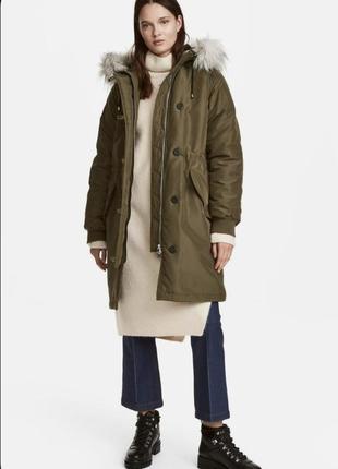 Парка женская h&m