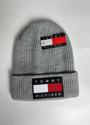 Шапка tommy hilfiger зимова шапка