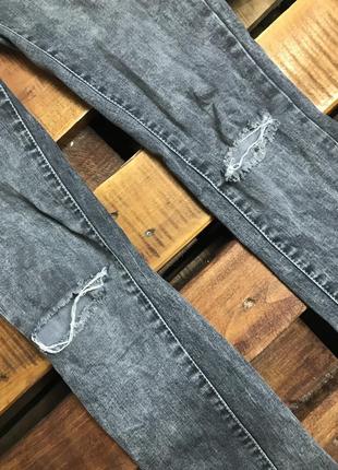 Жіночі джинси (штани, брюки) denim co (денім ко хс-срр ідеал оригінал сірі)4 фото