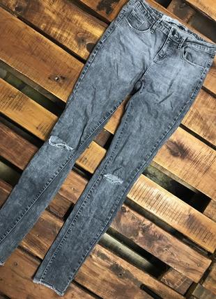 Женские джинсы (штаны, брюки) denim co (дэним ко хс-срр идеал оригинал серые)1 фото
