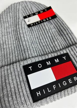 Шапка tommy hilfiger зимова шапка3 фото