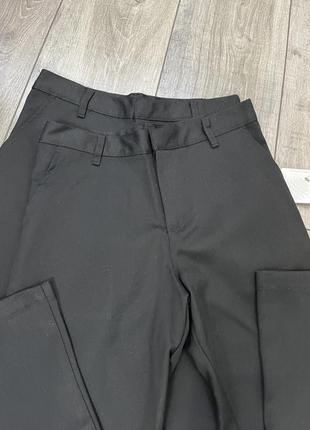 Чорні класичні штани для дівчинки3 фото