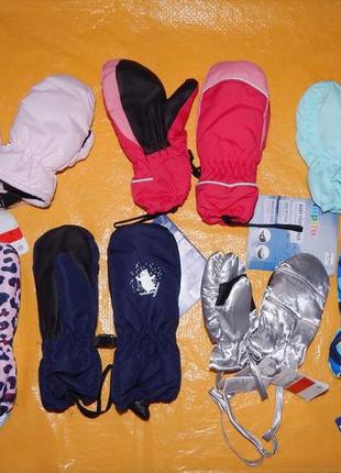 Выбор! термо варежки, перчатки, краги лыжные взрослым и детям, crane германия