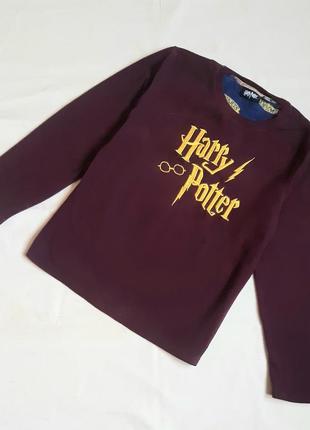 Флиска harry potter бордовый реглан кофта гарри поттер на 12-13 лет1 фото