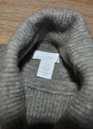 Трендовий вовняний светр хакі від h&m8 фото