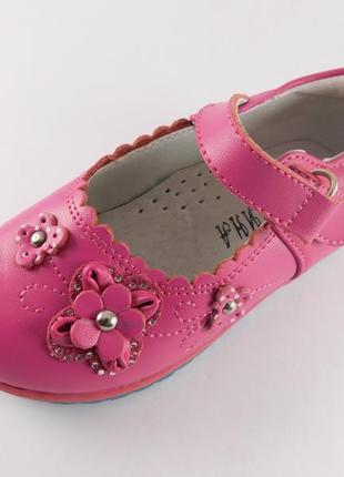 Шкіряні туфлі для дівчаток, р. 22 - 24 6