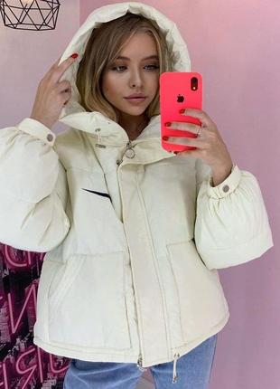 Крутая зимняя куртка от low nike