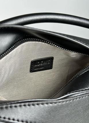 Женская сумка loewe paula's ibiza puzzle bag in classic calfskin black8 фото