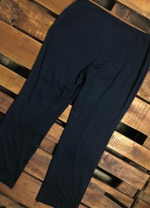 Женские повседневные штаны (брюки) marks&spencer (маркс и спенсер ххлрр идеал оригинал синие)2 фото