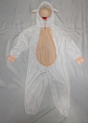Карнавальный костюм/комбенизон овечки-баранчика