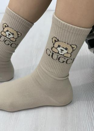Детские подростковые носки с мишкой/набор носков/детские носки с мышкой гуччи