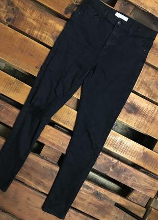 Женские джинсы (штаны, брюки) topshop (топшоп мрр идеал оригинал черные)1 фото