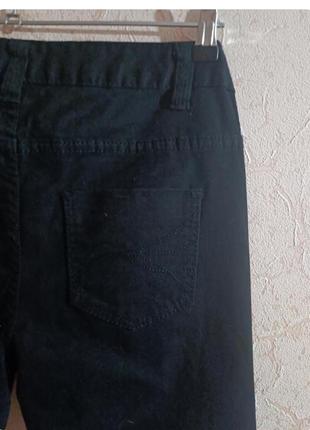 💥черные зауженные женские джинсы3 фото