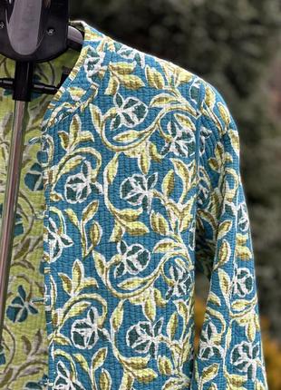 Dw-shop germany оригінальний ексклюзивний стьобаний натуральний піджак блейзер 100% бавовна5 фото