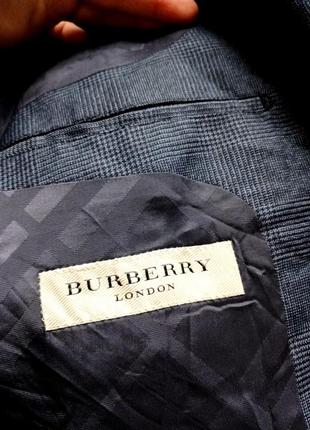 Піджак чоловічий вовна burberry 50r розмір2 фото