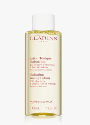 Тонік clarins hydrating toning lotion