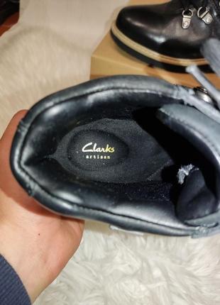 Женские кожаные ботинки clarks 37.5 размер6 фото