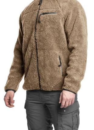 Куртка тактична brandit teddyfleece jacket - coyote, m,l,xl,xxl