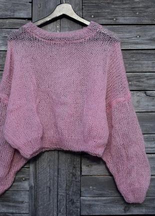 Handmade knitted sweater