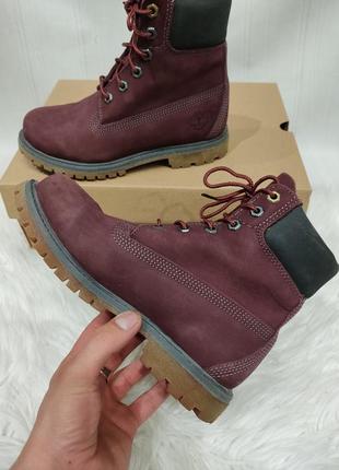 Шкіряні черевики timberland4 фото