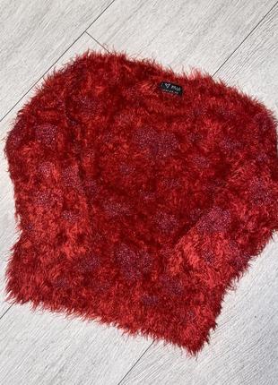 Очень красивая кофта свитер травка 3/4 года