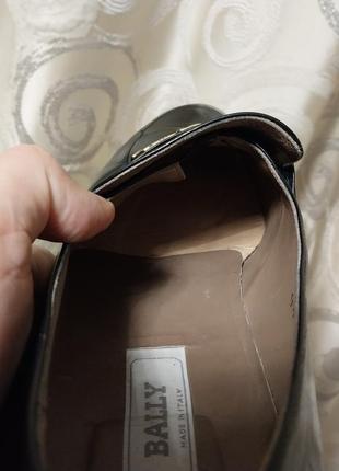 Высококачественные полностью кожаные брендовые итальянские туфли bally6 фото