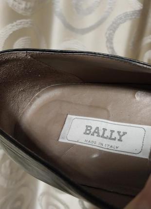 Высококачественные полностью кожаные брендовые итальянские туфли bally5 фото