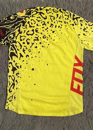 Fox racing яскрава стильна футболка для мото і вело спорту8 фото