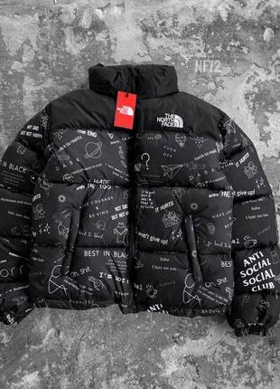 Пуховик the north face &lt;unk&gt; мужская куртка зеет норт фейс