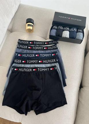 Комплект чоловічої нижньої білизни tommy hilfiger,нижня білизна чоловіча комплект різні кольори  tommy hilfiger1 фото