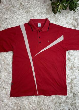 Вінтаж nike vintage футболка поло polo