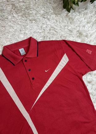 Винтаж nike vintage футболка поло polo2 фото