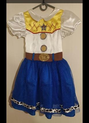 Карнавальний костюм сукня ковбойки джессі, історія іграшок на 4, 5, 6 років, ковбой дівчинка, ковбойша джесі, карнавал, новорічна