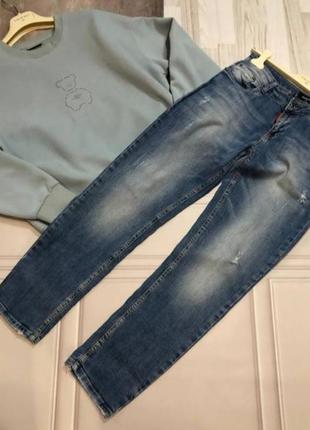 Джинсы mom брендовые dsquared2 размер 28