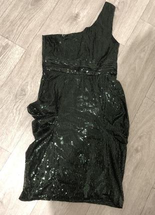 Сукня святкова в паєтках2 фото